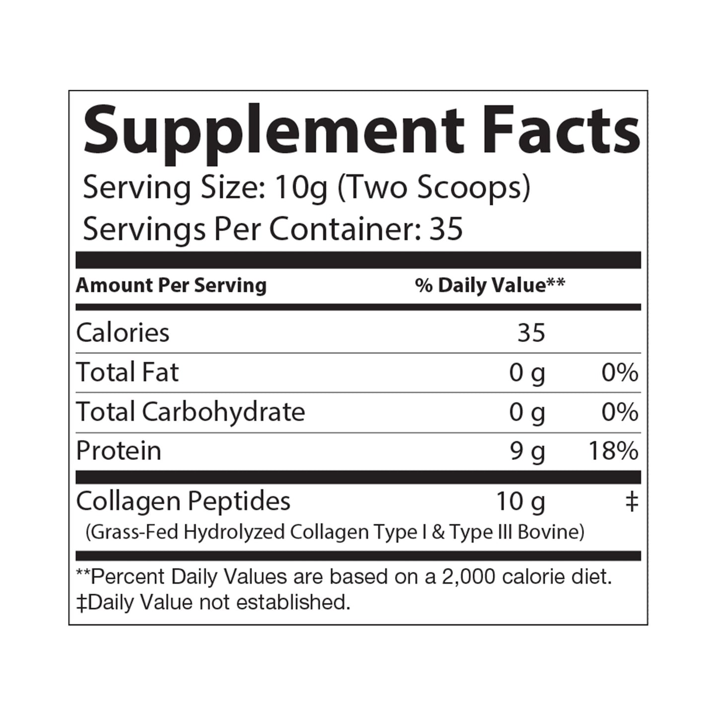 PureCollagen-Peptides – Type I & III Type I & III Supplement (350g, 12.3oz)