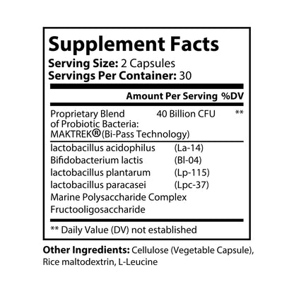 ProBioSport-Probiotics Supplement (60 Capsules)