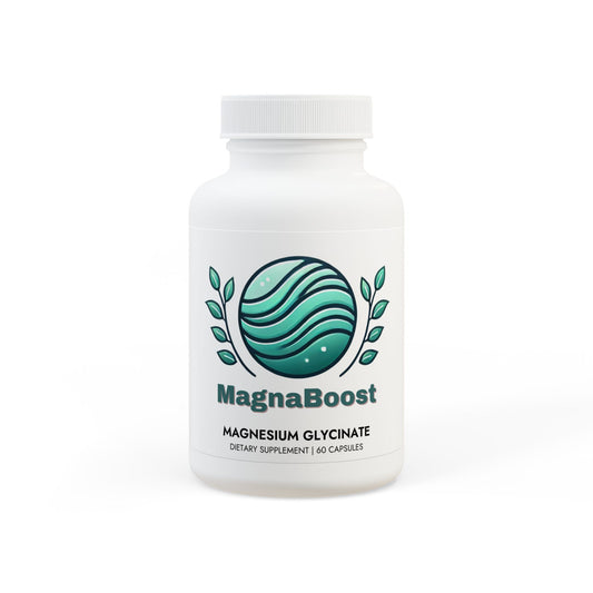 MagnaBoost-Magnesium Glycinate Supplement (60 Capsules)